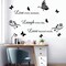 Live Every Moment Laugh Every Day Love Beyond Words Wall Decal – Motivational Bedroom & Living Room Decor
